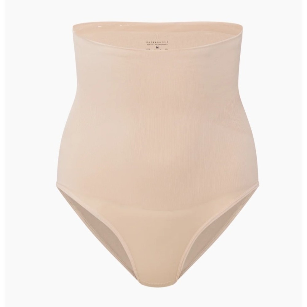 Underoutfit Must Have High Waist Panty Brief Nude Beige 796 Plus Size 3XL NWOT